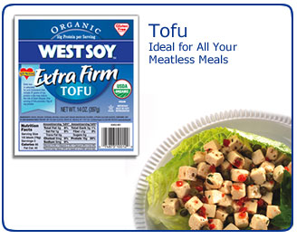 Tofu-Ideal for all your meatless meals.